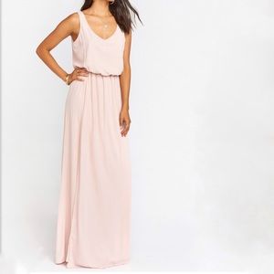 Show Me Your MuMu Kendall Maxi Dress Size Small